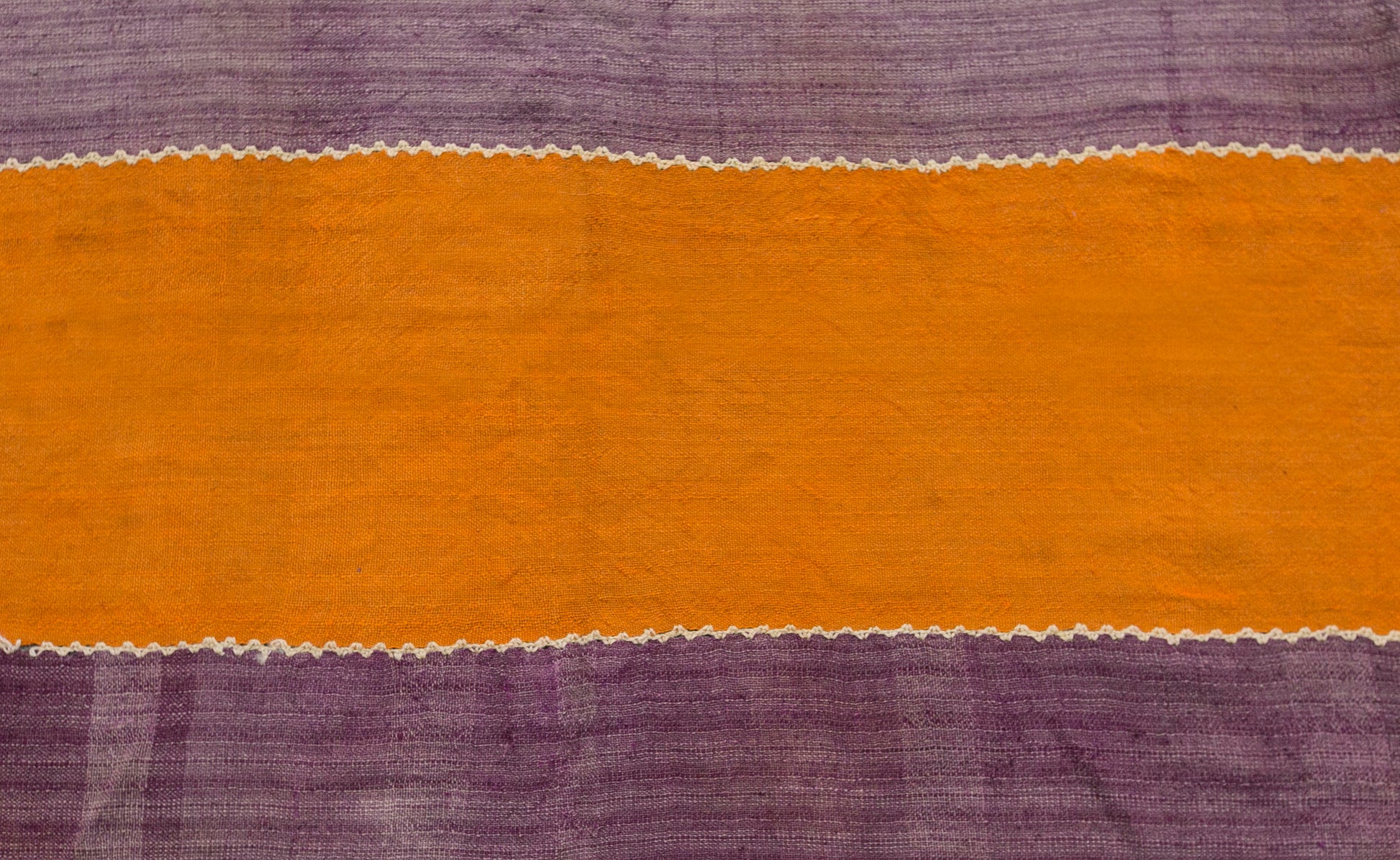 Vintage Turkish Kilim Rug, 4 x 8 ft, Handwoven Wool Striped Anatolian Rug