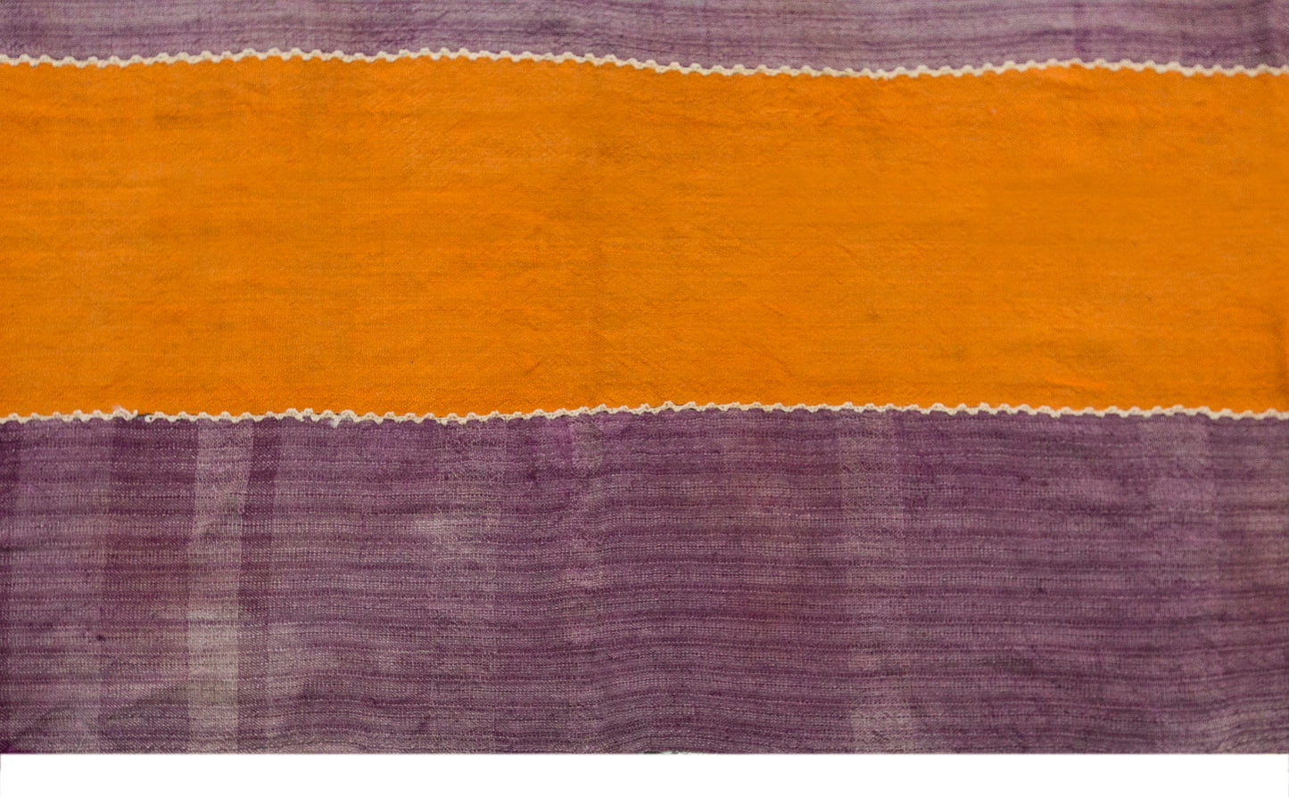 Vintage Turkish Kilim Rug, 4 x 8 ft, Handwoven Wool Striped Anatolian Rug