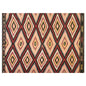 Vintage Turkish Kilim Rug, 5.1 x 7.3 ft, 156 x 222 cm, Handwoven Wool Kilim