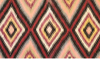 Vintage Turkish Kilim Rug, 5.1 x 7.3 ft, 156 x 222 cm, Handwoven Wool Kilim