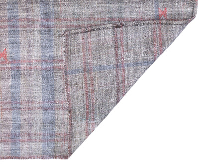 Vintage Turkish Kilim Rug, 5.1x9 ft, 156x275 cm, Handwoven Turkish Wool Kilim