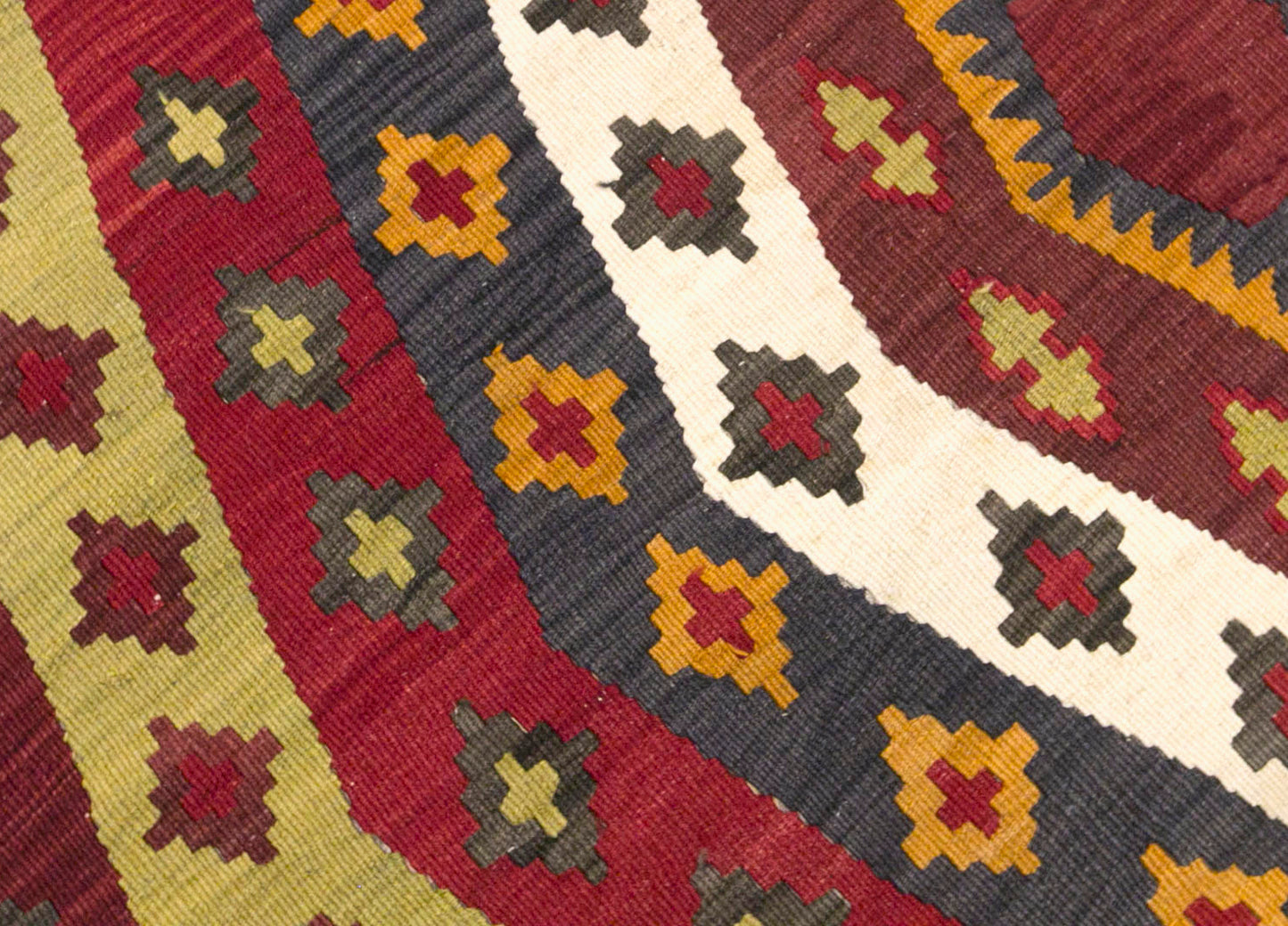 Vintage Turkish Kilim Rug, 5.3 x 11.2 ft, 162 x 342 cm, Handwoven Wool Kilim