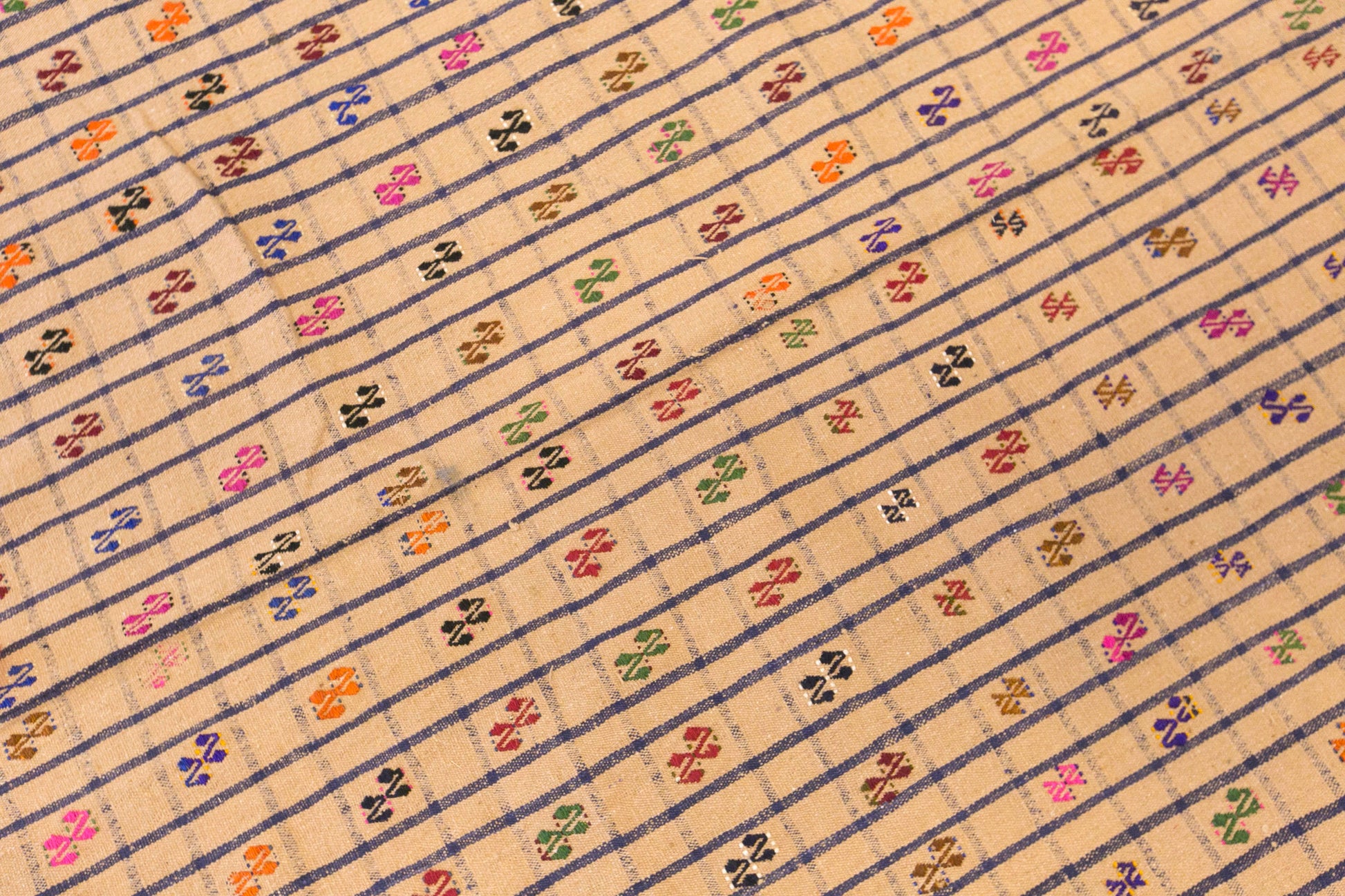 Vintage Turkish Kilim Rug, 5.4 x 11.0 ft, 165 x 335 cm, Handwoven Wool Kilim