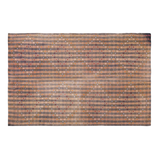 Vintage Turkish Kilim Rug, 5.6x7.9 ft, 170x242 cm, Handwoven Turkish Wool Kilim