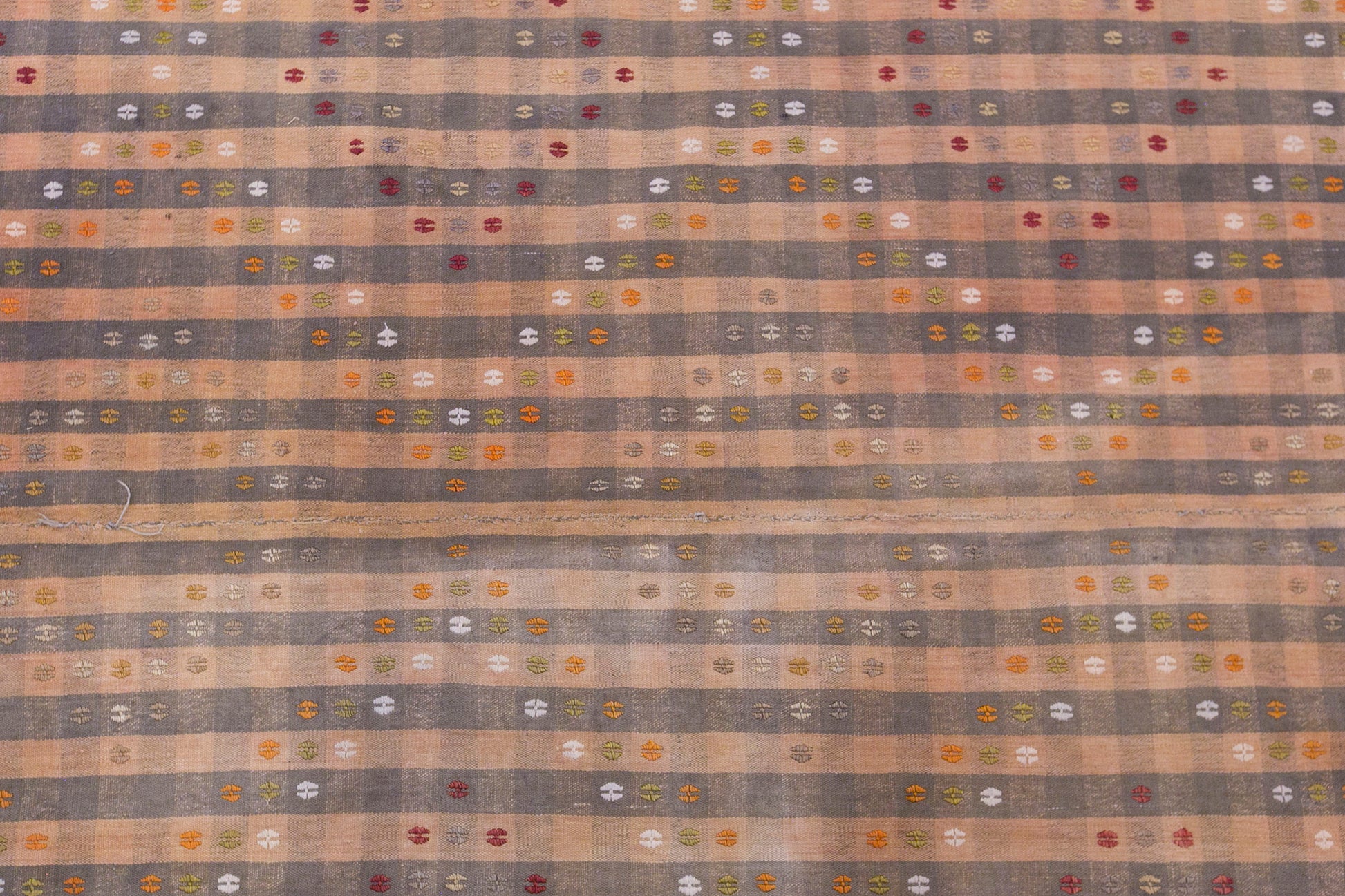 Vintage Turkish Kilim Rug, 5.6x7.9 ft, 170x242 cm, Handwoven Turkish Wool Kilim