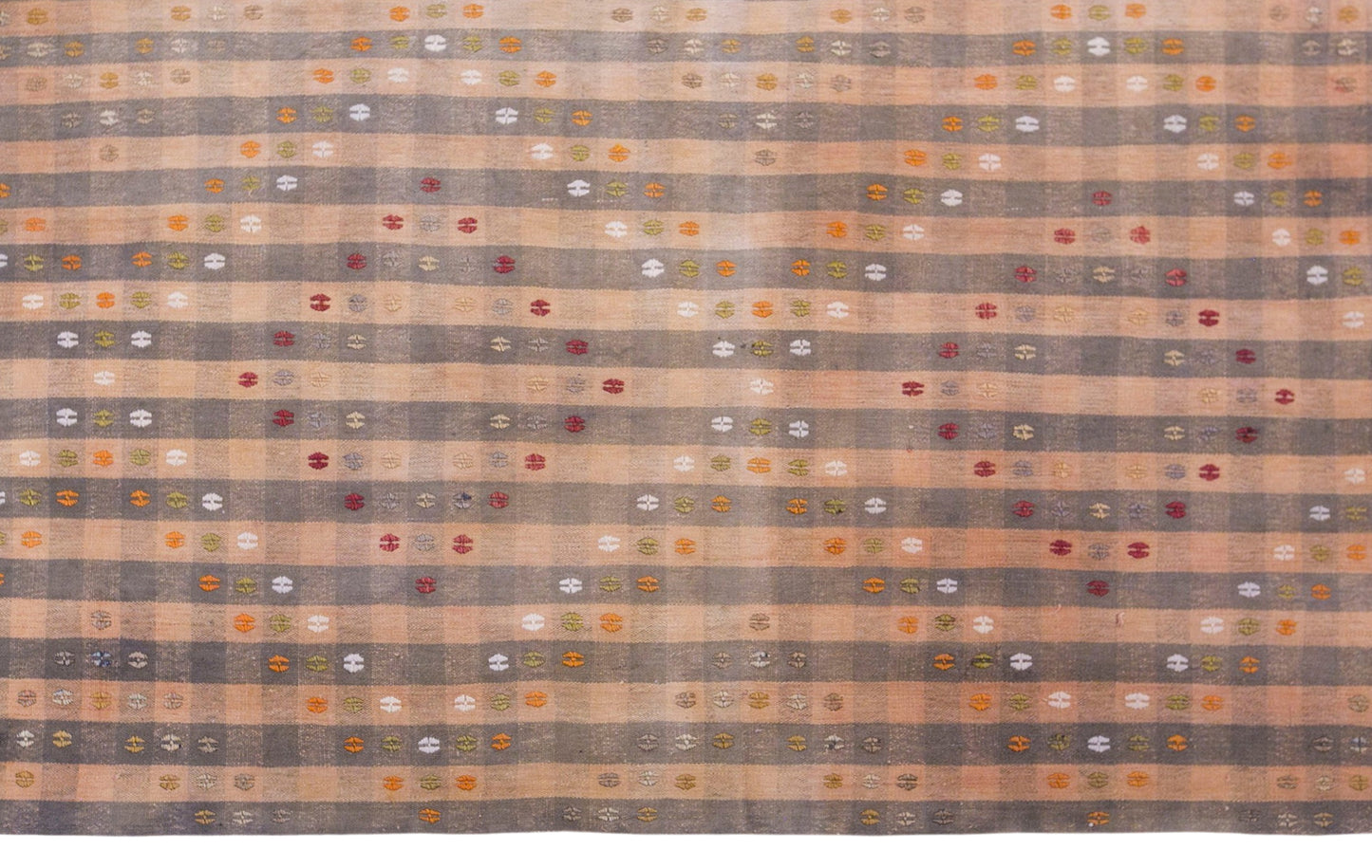 Vintage Turkish Kilim Rug, 5.6x7.9 ft, 170x242 cm, Handwoven Turkish Wool Kilim