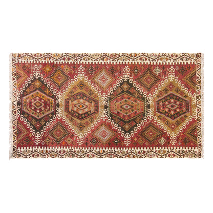 Vintage Turkish Kilim Rug, 5.8 x 10.7 ft, 178 x 325 cm, Handwoven Wool Kilim