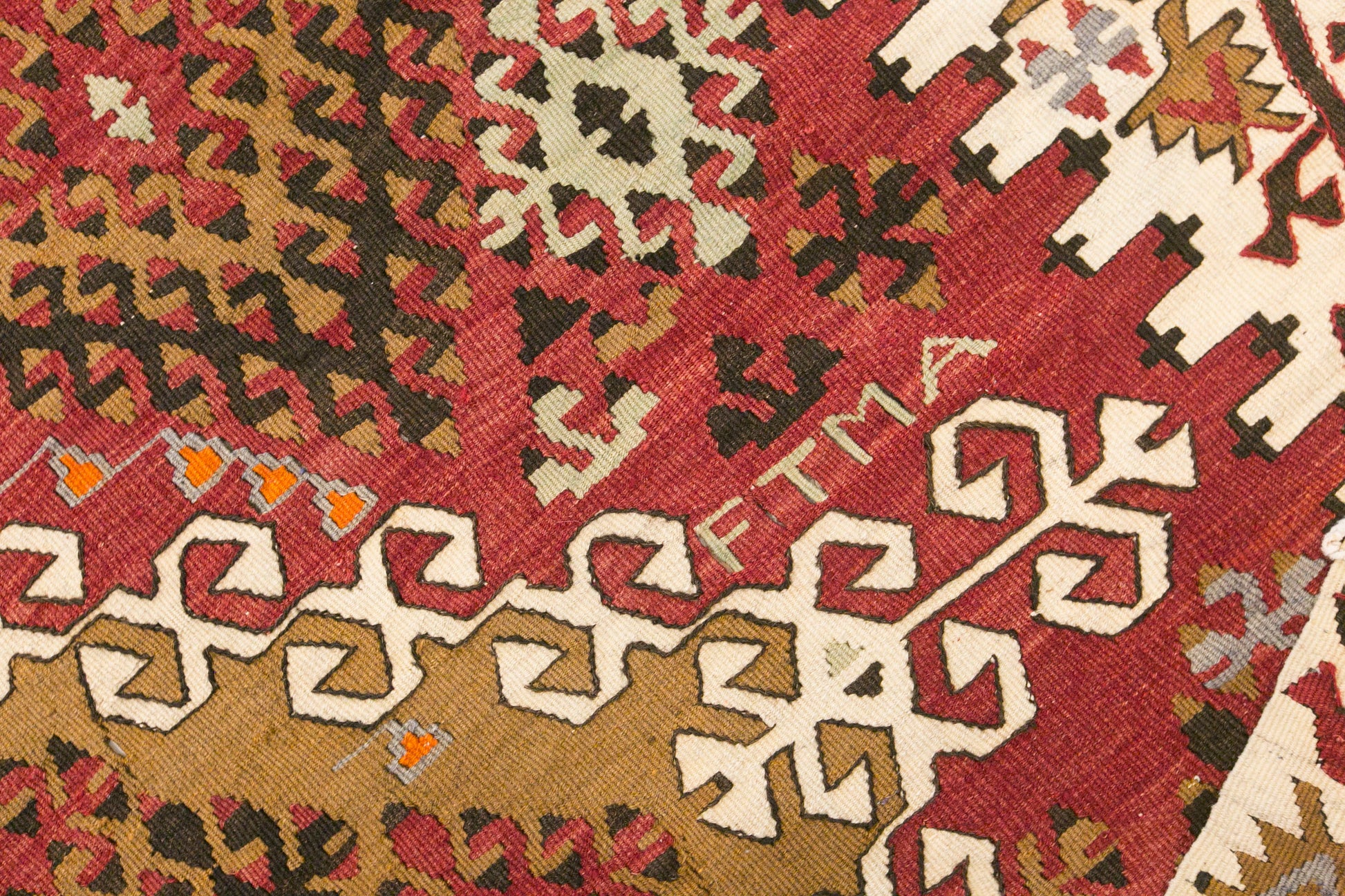 Vintage Turkish Kilim Rug, 5.8 x 10.7 ft, 178 x 325 cm, Handwoven Wool Kilim