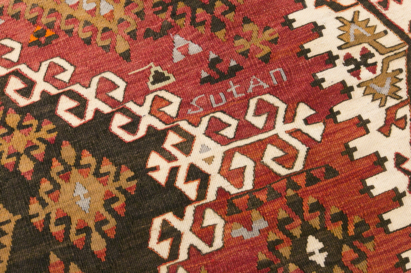 Vintage Turkish Kilim Rug, 5.8 x 10.7 ft, 178 x 325 cm, Handwoven Wool Kilim