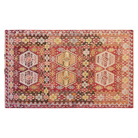 Vintage Turkish Kilim Rug, 5.8 x 10.8 ft, 176 x 330 cm, Handwoven Wool Kilim
