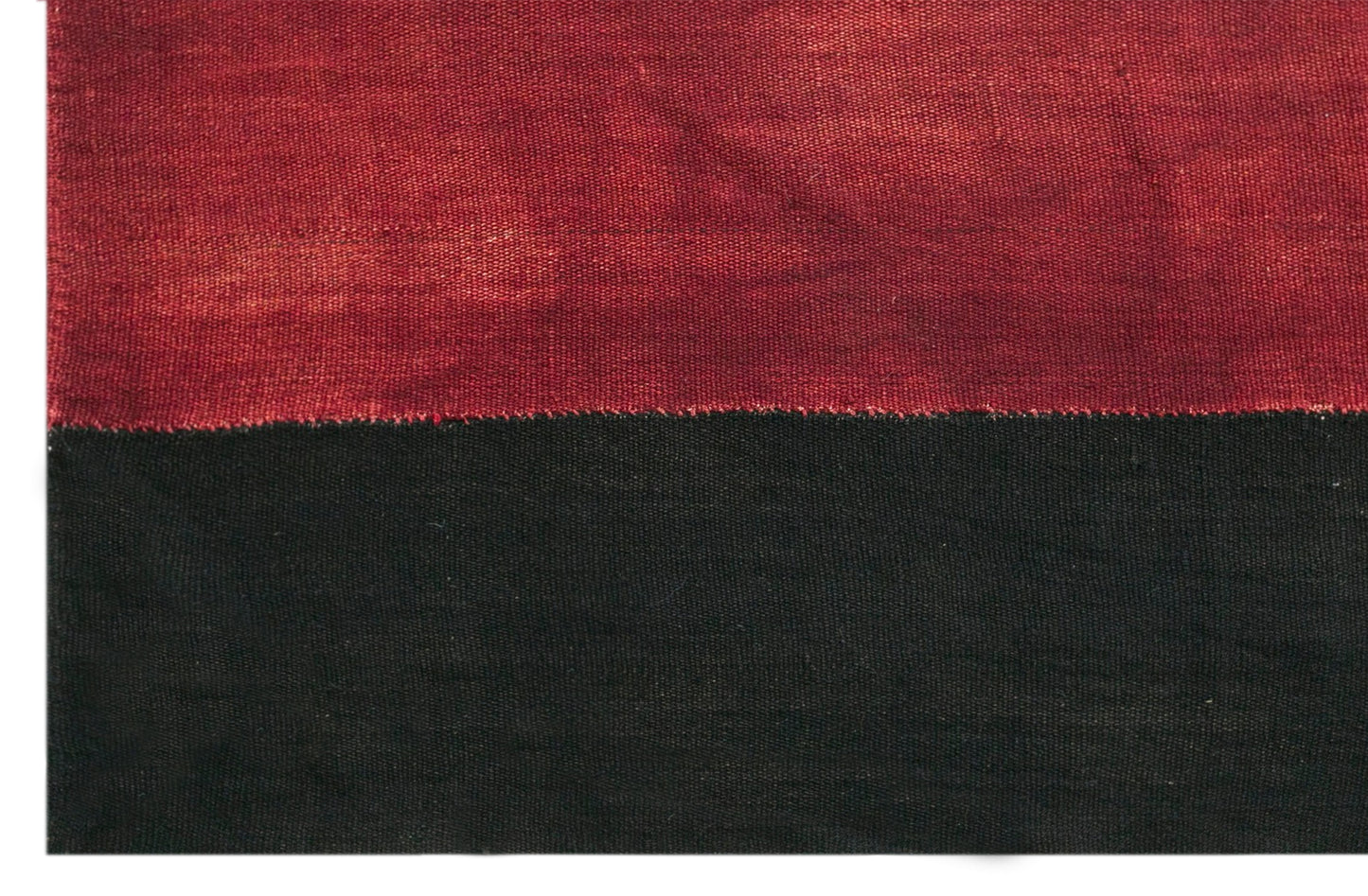 Vintage Turkish Kilim Rug, 5.9 x 11 ft, Handwoven Wool Striped Anatolian Rug