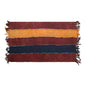 Vintage Turkish Kilim Rug, 5 x 10 ft, Handwoven Wool Striped Anatolian Rug