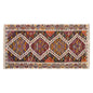 Vintage Turkish Kilim Rug, 6.1 x 15.6 ft, 185 x 475 cm, Handwoven Wool Kilim