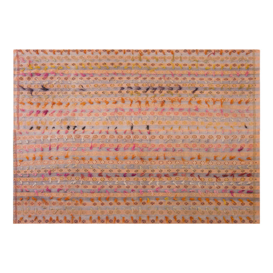Vintage Turkish Kilim Rug, 6.3 x 9.8 ft, 192 x 300 cm, Handwoven Wool Kilim