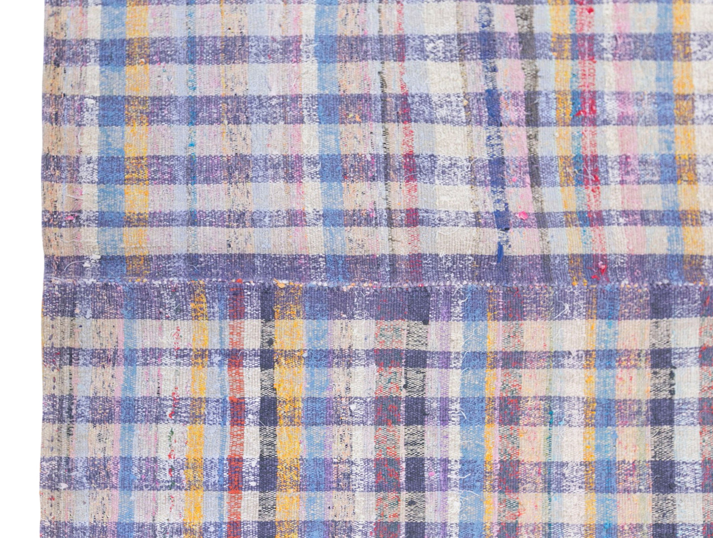 Vintage Turkish Kilim Rug, 6.7x11.8 ft, 205x360 cm, Handwoven Turkish Wool Kilim