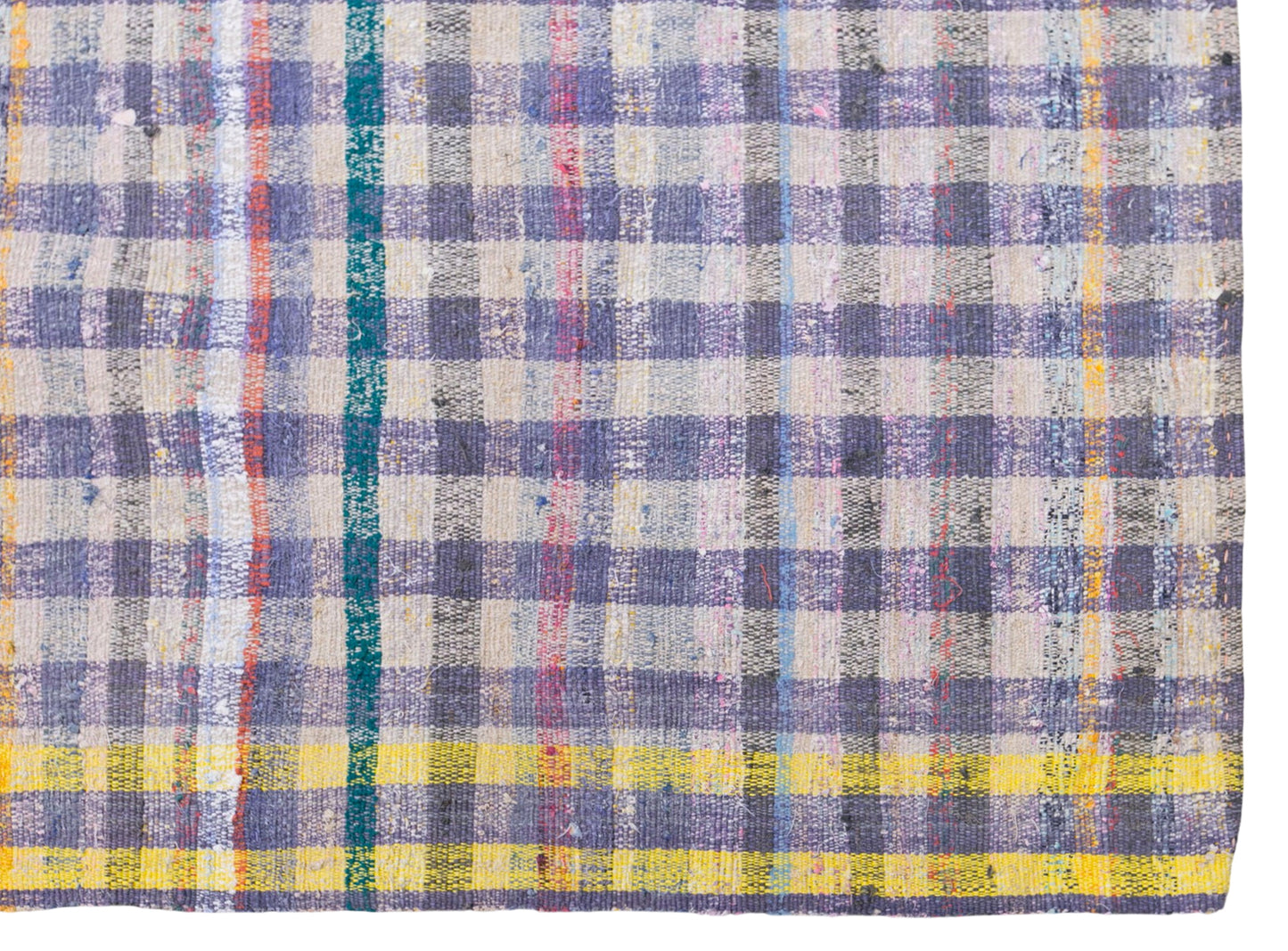Vintage Turkish Kilim Rug, 6.7x11.8 ft, 205x360 cm, Handwoven Turkish Wool Kilim