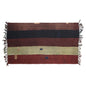 Vintage Turkish Kilim Rug, 6 x 11 ft, Handwoven Wool Striped Anatolian Rug