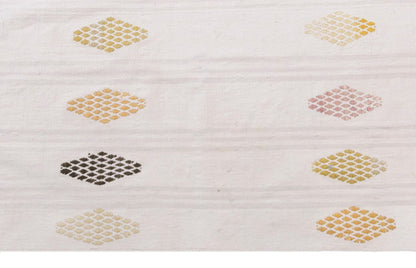 Vintage Turkish Kilim Rug, 7.0 x 8.9 ft, 212 x 270 cm, Handwoven Wool Kilim