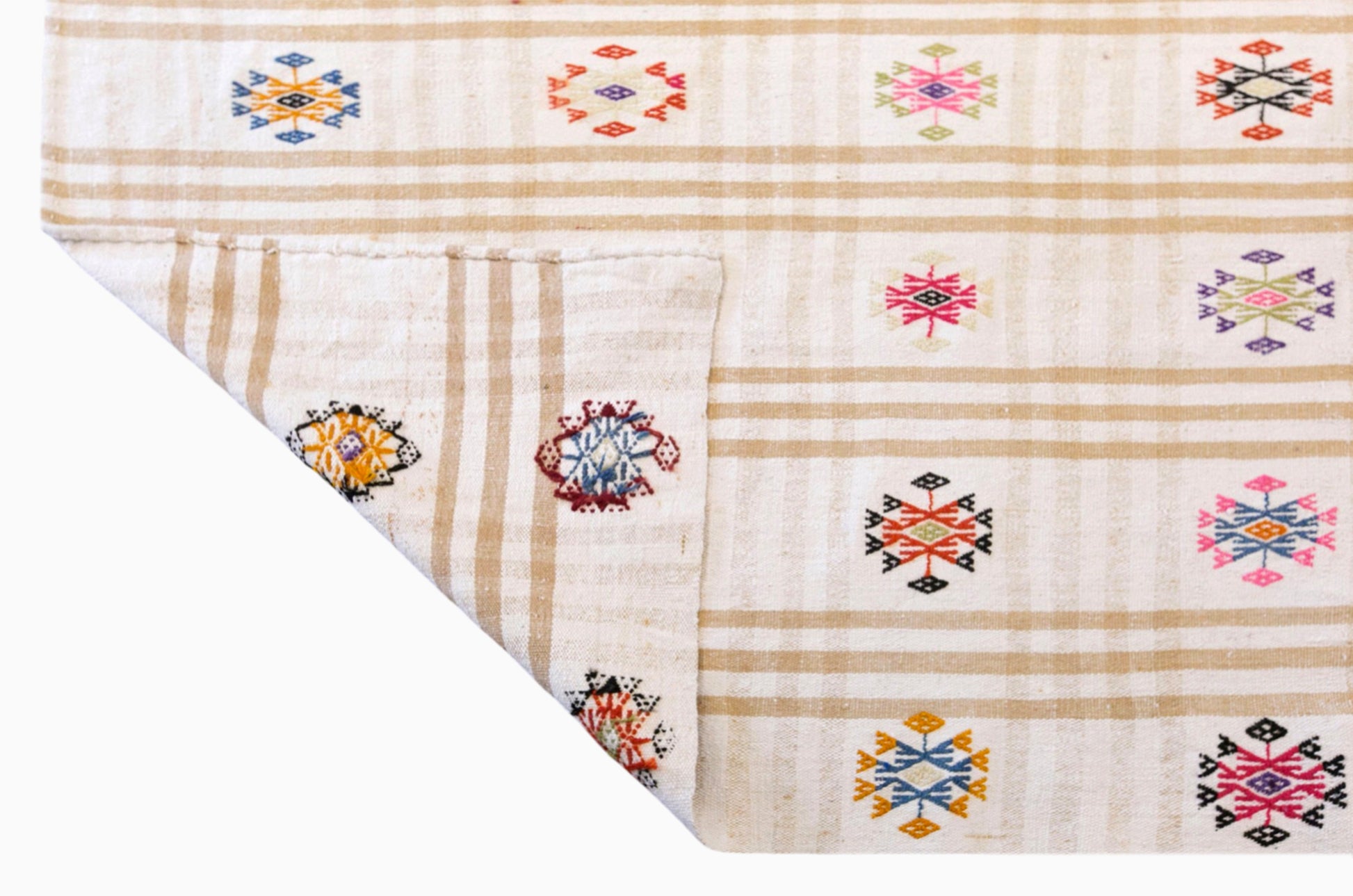 Vintage Turkish Kilim Rug, 7.1 x 9.7 ft, 217 x 295 cm, Handwoven Wool Kilim