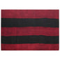 Vintage Turkish Kilim Rug, 7.5 x 13 ft, Handwoven Wool Striped Anatolian Rug