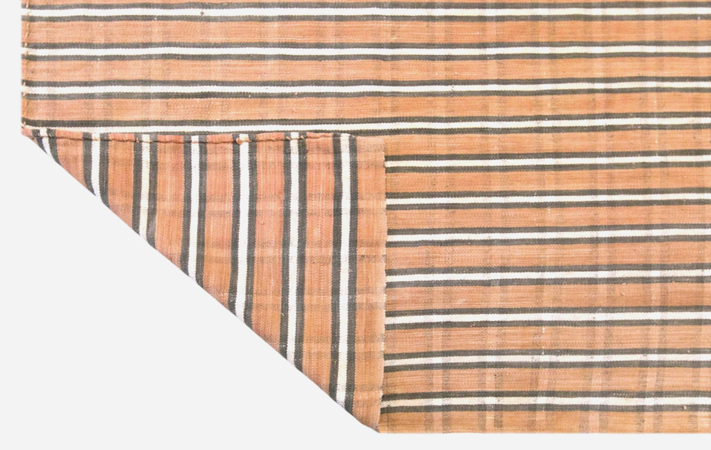 Vintage Turkish Kilim Rug, 7.9 x 9.4 ft, 240 x 285 cm, Handwoven Wool Kilim