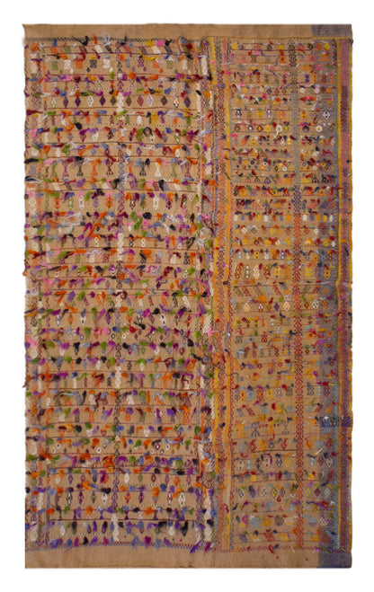 Vintage Turkish Kilim Rug 185x305 cm (6'1" x 10'0")