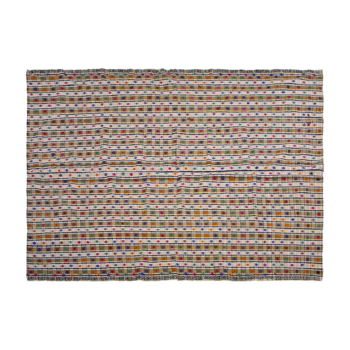 Vintage Turkish Kilim Rug 208x300 cm (6'10" x 9'10")
