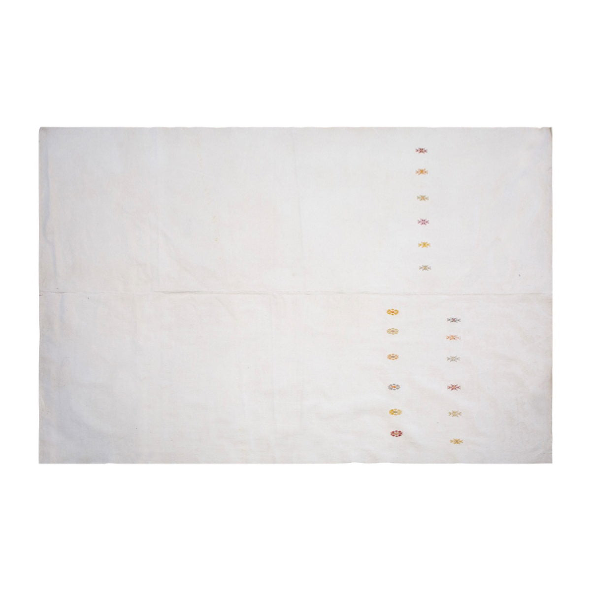 Vintage Turkish Kilim Rug 218x374 cm (7'2" x 12'3")