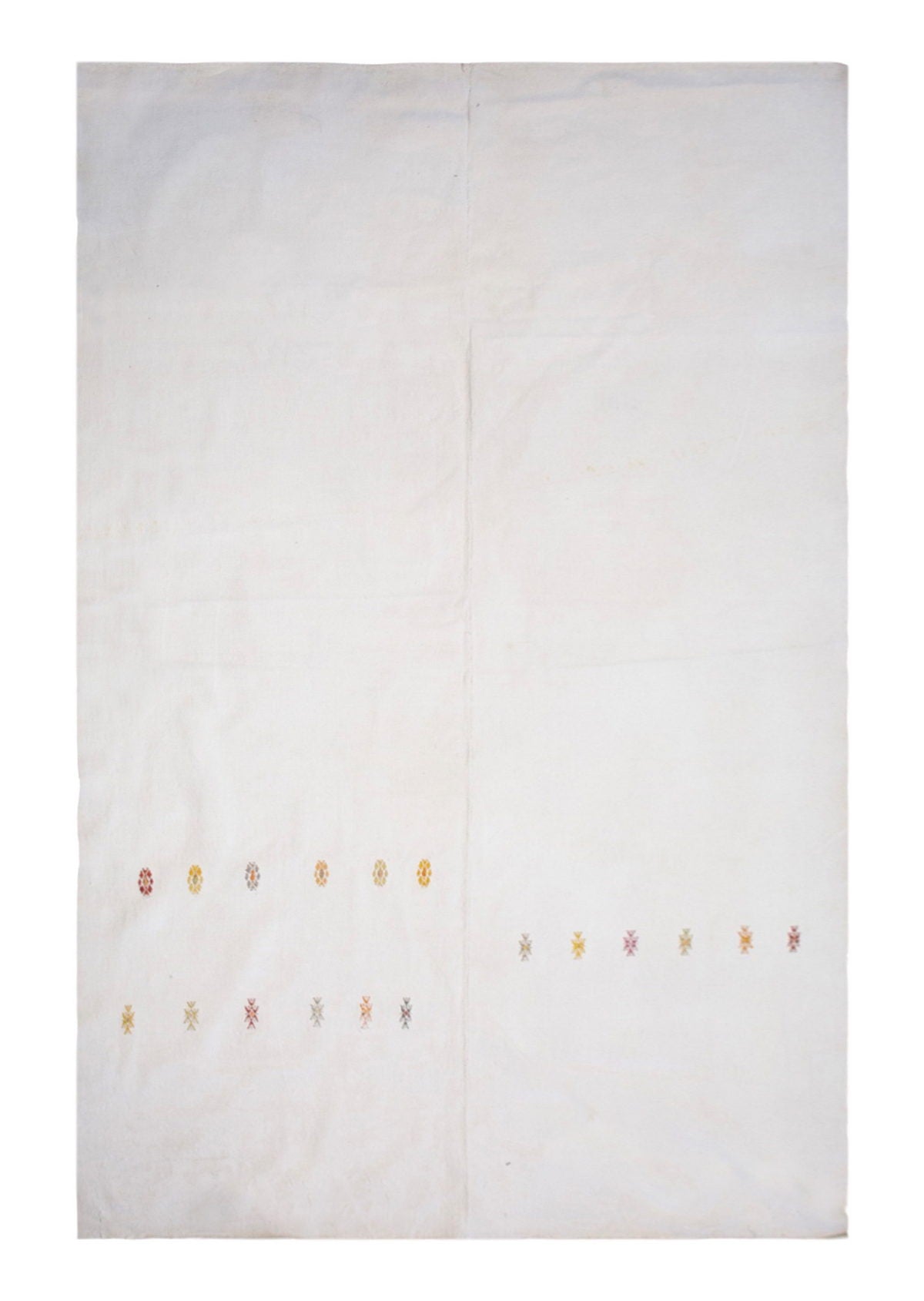 Vintage Turkish Kilim Rug 218x374 cm (7'2" x 12'3")