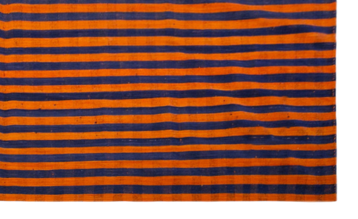 Vintage Turkish Kilim Rug 246x287 cm (8'1" x 9'5")