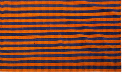 Vintage Turkish Kilim Rug 246x287 cm (8'1" x 9'5")