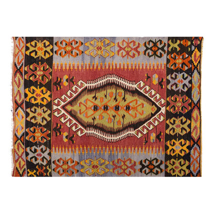 Vintage Turkish Kilim Rug from Çal, 110 x 168 cm, 3.7 x 5.6 ft