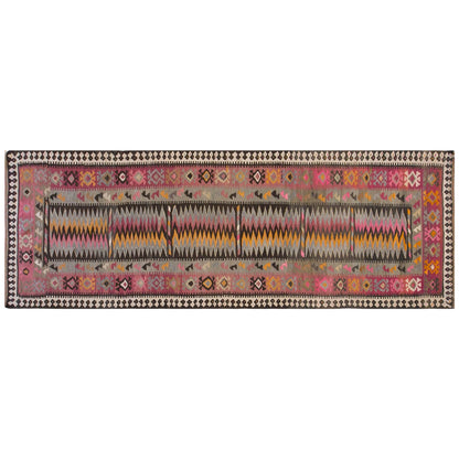 Vintage Turkish Kilim Runner – 130 x 380 cm (4.3 x 12.5 ft)