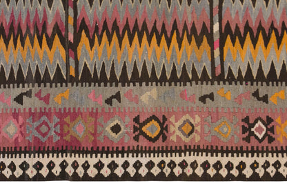 Vintage Turkish Kilim Runner – 130 x 380 cm (4.3 x 12.5 ft)