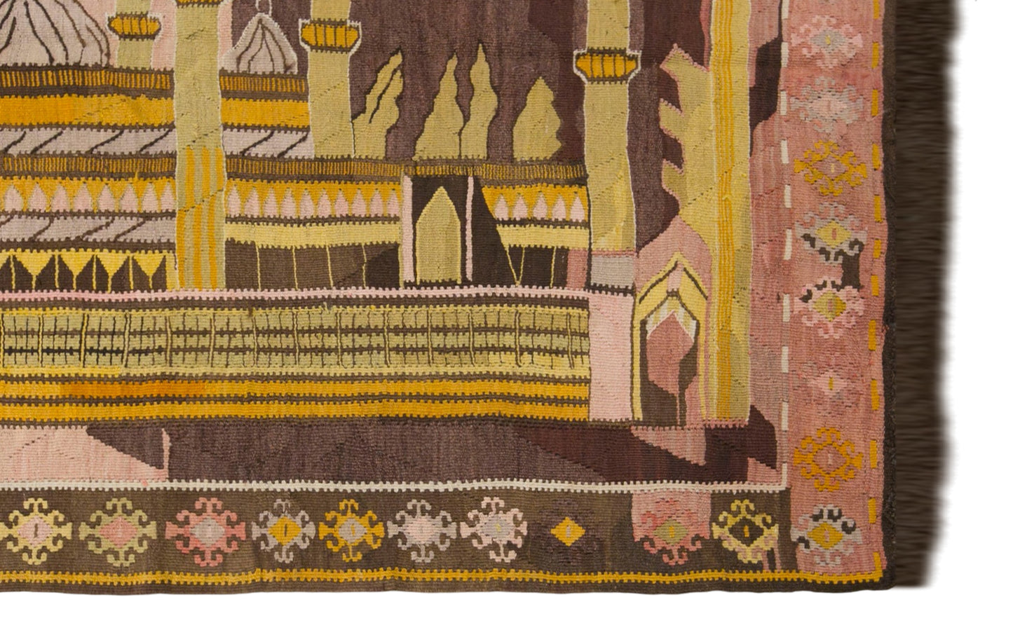 Vintage Turkish Kilim Runner – 135 x 360 cm (4.4 x 11.8 ft)