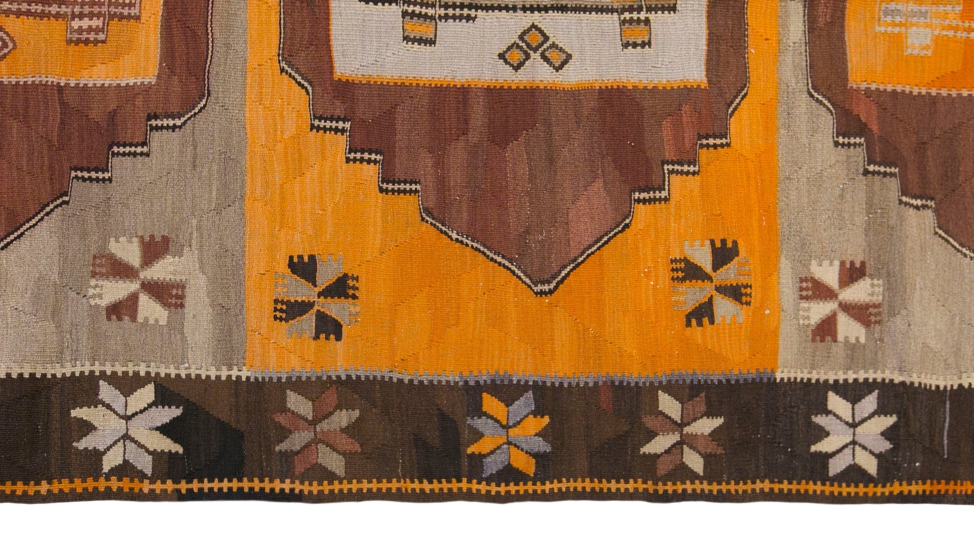 Vintage Turkish Kilim Runner – 137 x 325 cm (4.5 x 10.7 ft)