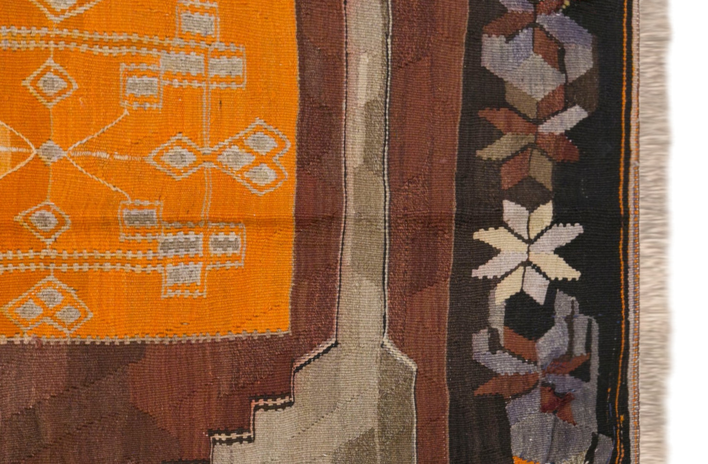 Vintage Turkish Kilim Runner – 137 x 325 cm (4.5 x 10.7 ft)
