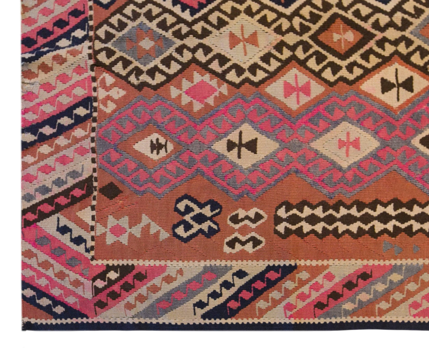 Vintage Turkish Kilim Runner – 155 x 440 cm (5.1 x 14.4 ft)