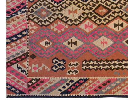 Vintage Turkish Kilim Runner – 155 x 440 cm (5.1 x 14.4 ft)