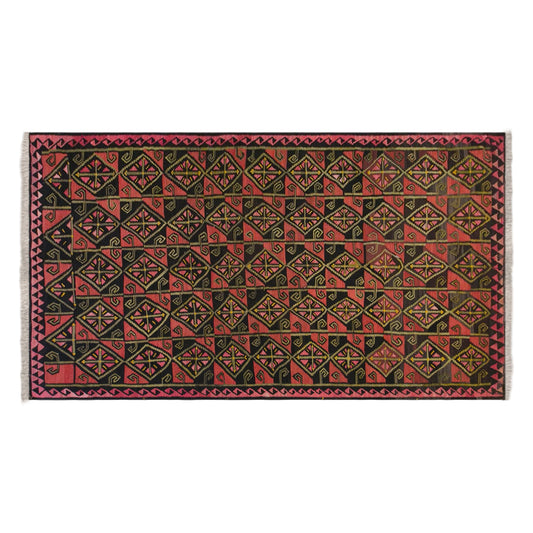 Vintage Turkish Kilim Runner – 161 x 305 cm (5.3 x 10 ft)