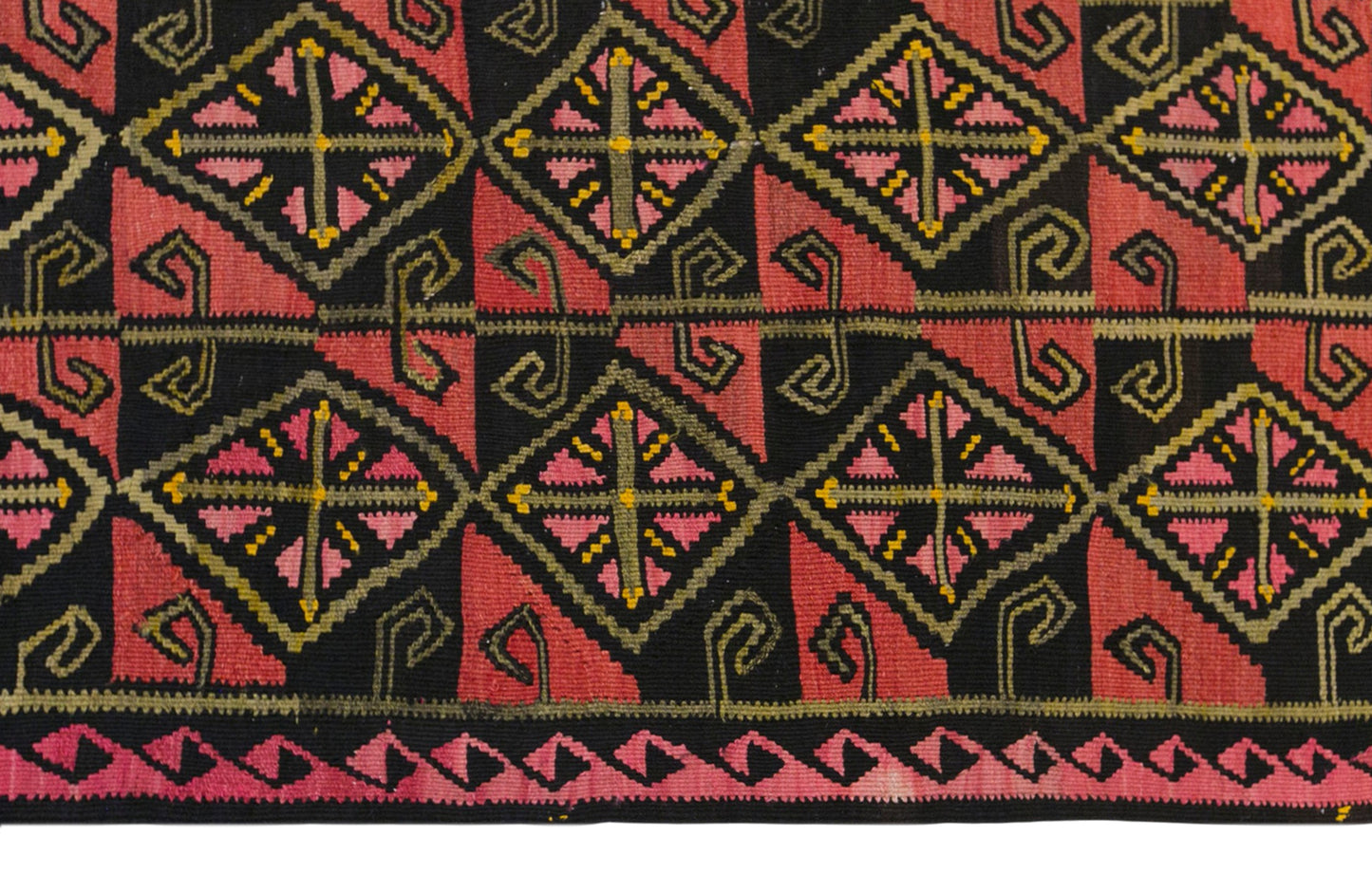 Vintage Turkish Kilim Runner – 161 x 305 cm (5.3 x 10 ft)