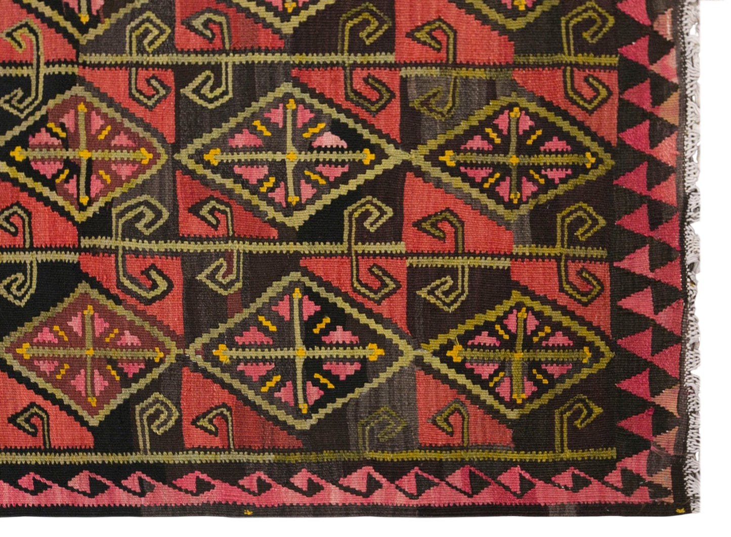 Vintage Turkish Kilim Runner – 161 x 305 cm (5.3 x 10 ft)