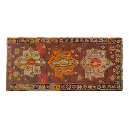 Vintage Turkish Kilim Runner – 161 x 330 cm (5.3 x 10.8 ft)
