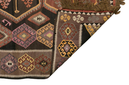 Vintage Turkish Kilim Runner – 180 x 390 cm (5.9 x 12.8 ft)