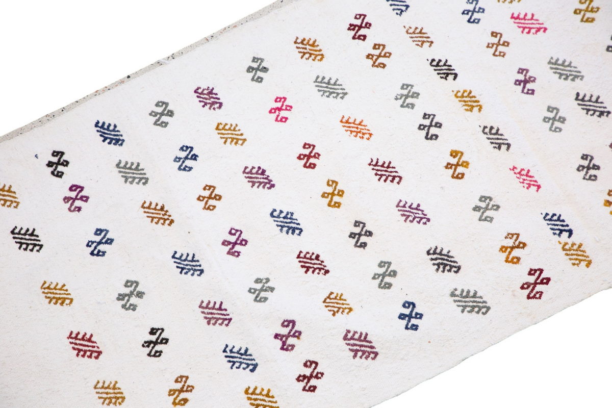 Vintage Turkish Kilim Runner 82x464 cm (2'8" x 15'2")