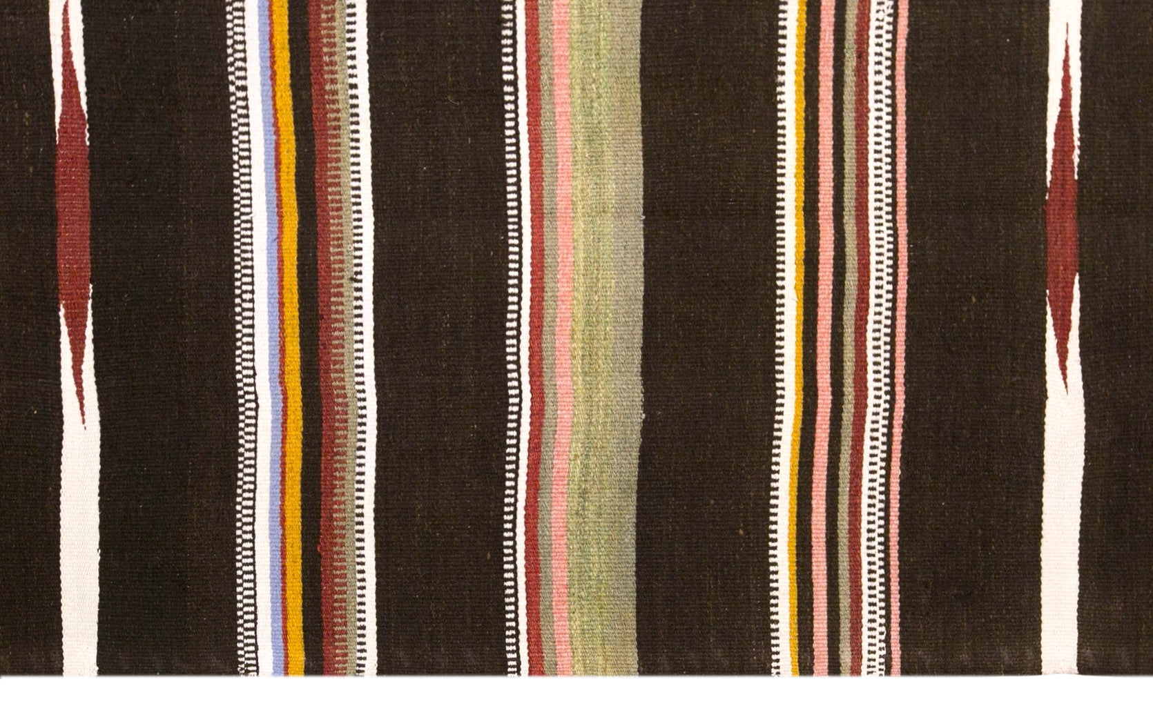 Vintage Turkish Kilim Runner Rug, 2.2 x 9.2 ft, 68 x 280 cm, Handwoven Wool Kilim