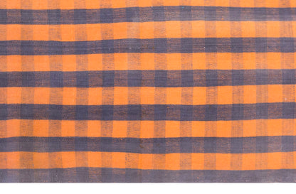 Vintage Turkish Kilim Runner Rug, 3.1 x 17.7 ft, 96 x 541 cm, Handwoven Wool Kilim