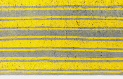 Vintage Turkish Kilim Runner Rug, 3.8 x 18.8 ft, 115 x 572 cm, Handwoven Wool Kilim