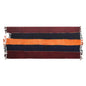 Vintage Turkish Kilim Runner Rug, 7 x 19 ft, Handwoven Wool Striped Anatolian Rug