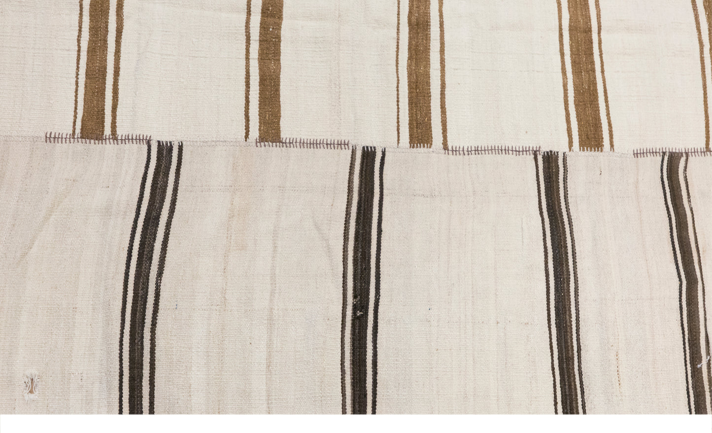 Vintage Turkish Kilim Runner Rug 185 × 310 cm (6.1 × 10.2 ft)
